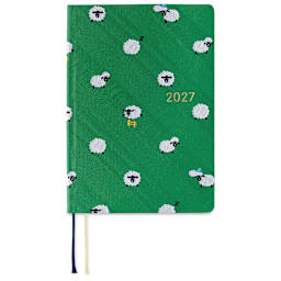 Hobonichi Techo HON 2027 Bow & Tie Collection Planners - A6, Sheep, front