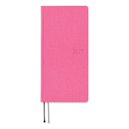 Hobonichi Techo 2027 Weeks Mega Planners - 3.7" x 7.4", Pink Sapphire