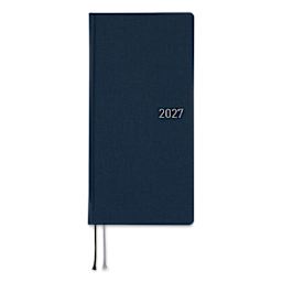 Hobonichi Techo 2027 Weeks Mega Planners - 3.7" x 7.4", Midnight Blue