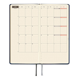 Hobonichi Techo 2027 Weeks Planners - 3.7" x 7.4", Midnight Blue