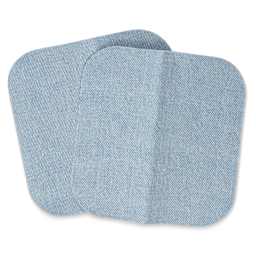 Dritz Denim Iron-on Patches - Pkg of 2, 5" x 5"