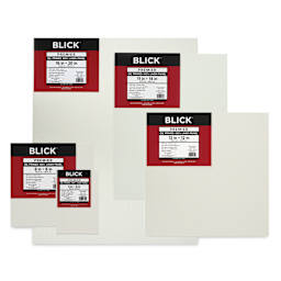 Blick Premier Oil-Primed Linen Panels - five assorted sizes