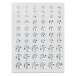 Cousin DIY Adhesive Rhinestones - Pkg of 60, Crystal
