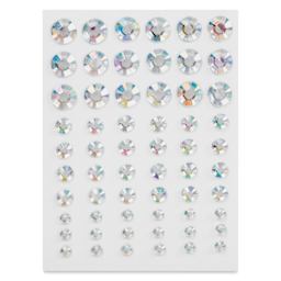 Cousin DIY Adhesive Rhinestones - Pkg of 60, Aurora