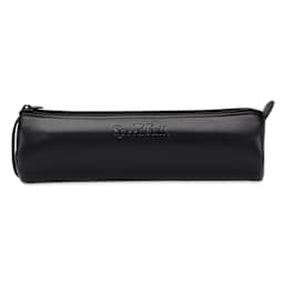 Speedball Leather Pencil Case - Black, Small