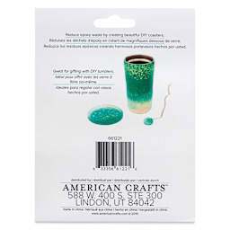 We R Memory Keepers Spin It Silicone Coaster Molds - Set of 3 back of packaging