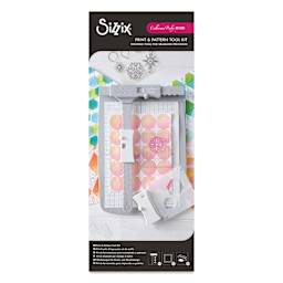 Sizzix Print & Pattern Tool Kit front of packaging