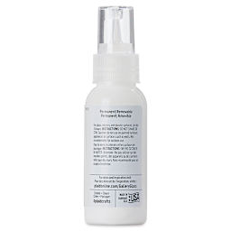 Gallery Glass Paint - Bright White, 2 oz (Back of bottle)
