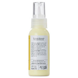 Gallery Glass Paint - Sunflower, 2 oz (Back of bottle)