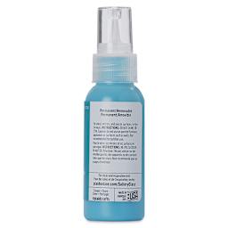 Gallery Glass Paint - Turquoise, 2 oz (Back of bottle)