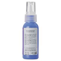 Gallery Glass Paint - Violet, 2 oz (Back of bottle)