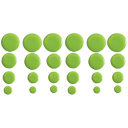 FolkArt Dots Acrylic Paint - Grassy Meadow swatch