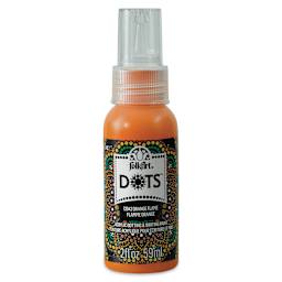FolkArt Dots Acrylic Paint - Orange Flame, 2 oz (Front)