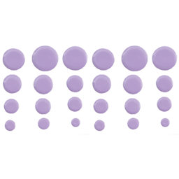 FolkArt Dots Acrylic Paint - Hushed Violet swatch