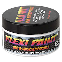 Flexi Paint Waterbased Flexible Cosplay Paint - Clear, 100 g (0.22 lb)