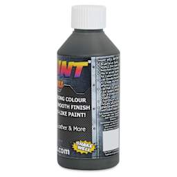 Flexi Paint Waterbased Flexible Cosplay Paint - Black, 250 g (0.55 lb) right side