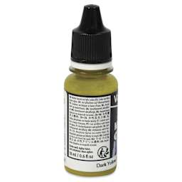 Vallejo Acrylic Model Color Paint - Dark Yellow, 18 ml back