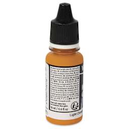 Vallejo Acrylic Model Color Paint - Light Orange, 18 ml back