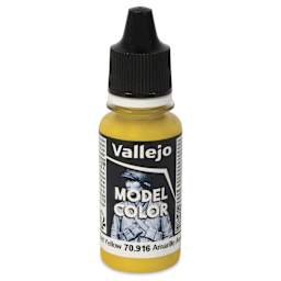 Vallejo Acrylic Model Color Paint - Sand Yellow, 18 ml