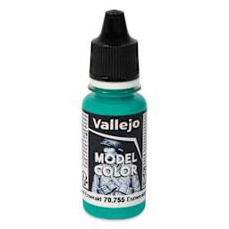 Vallejo Acrylic Model Color Paint - Light Emerald, 18 ml
