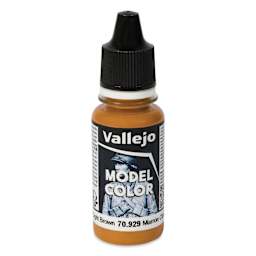 Vallejo Acrylic Model Color Paint - Light Brown, 18 ml