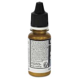 Vallejo Acrylic Model Color Paint - Brass, 18 ml back