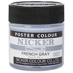 Nicker Poster Colour Paint - French Gray, 40 ml