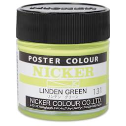 Nicker Poster Colour Paint - Liden Green, 40 ml