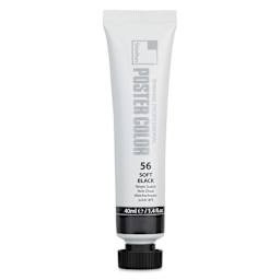 ShinHan Professional Poster Color Paint - Soft Black, 40 ml tube