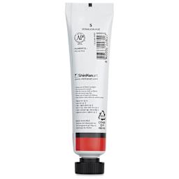 ShinHan Professional Poster Color Paint - Vermilion Hue, 40 ml tube back