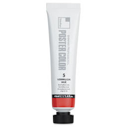 ShinHan Professional Poster Color Paint - Vermilion Hue, 40 ml tube