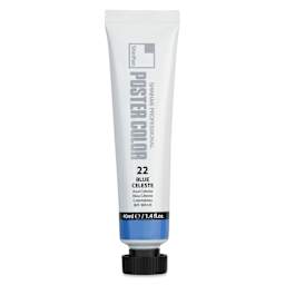 ShinHan Professional Poster Color Paint - Blue Celeste, 40 ml