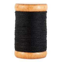 Hemptique Premium Linen Thread - Black, 1 mm