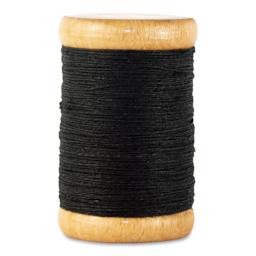 Hemptique Premium Linen Thread - Black, 0.6 mm