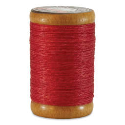 Hemptique Premium Linen Thread - Red, 1 mm