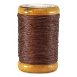 Hemptique Premium Linen Thread - Brown, 1 mm