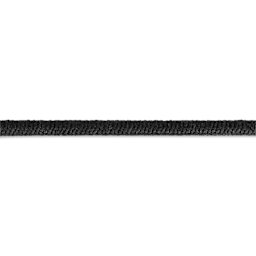 Dritz Round Cord Elastic - Black, 5 yds close up to show texture