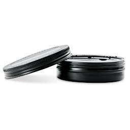 Nitram Fusain Aquarelle Charcoal Watercolor - 1.75 oz (side view of product with lid removed)