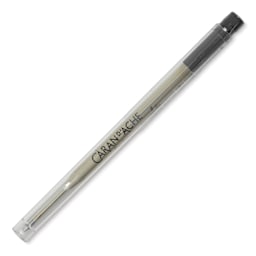 Caran D'Ache Goliath Ballpoint Pen Ink Refills - Black, Medium shown in tube