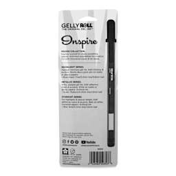 Sakura Gelly Roll Moods Collection Pens - Inspire, Set of 3, back of the packaging