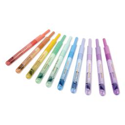 Crayola Clicks Retractable Markers - Set of 10, Pastel Colors, contents