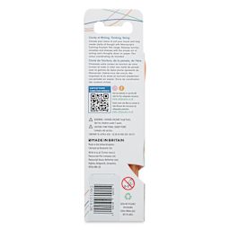 Manuscript Clarity Fountain Pen - Iridium Nib, Creative Orange, back of packaging