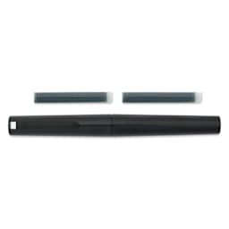 Sailor TUZU Adjust Fountain Pen - Black, Fine, with replacement ink cartridges