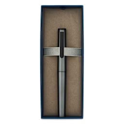 Sailor TUZU Adjust Fountain Pen - Gunmetal, Fine, in open packaging