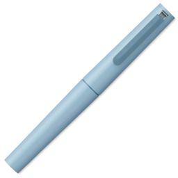 Sailor TUZU Adjust Fountain Pen - Light Blue, Medium, cap on