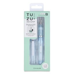 Sailor TUZU Adjust Fountain Pen - Glassy Crystal Sky, Broad, front of packaging