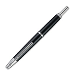 Pilot Vanishing Point Decimo Fountain Pen - Black, Extra Fine, nib retracted