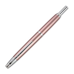 Pilot Vanishing Point Decimo Fountain Pen - Champagne, Medium, nib retracted