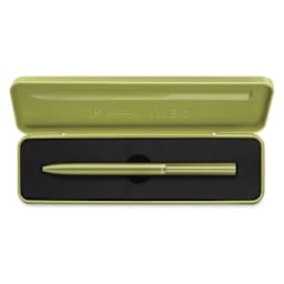 Pelikan Ineo Ballpoint Pen - Green Oasis in open case
