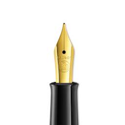 Pelikan M200 Fountain Pen - Black, nib